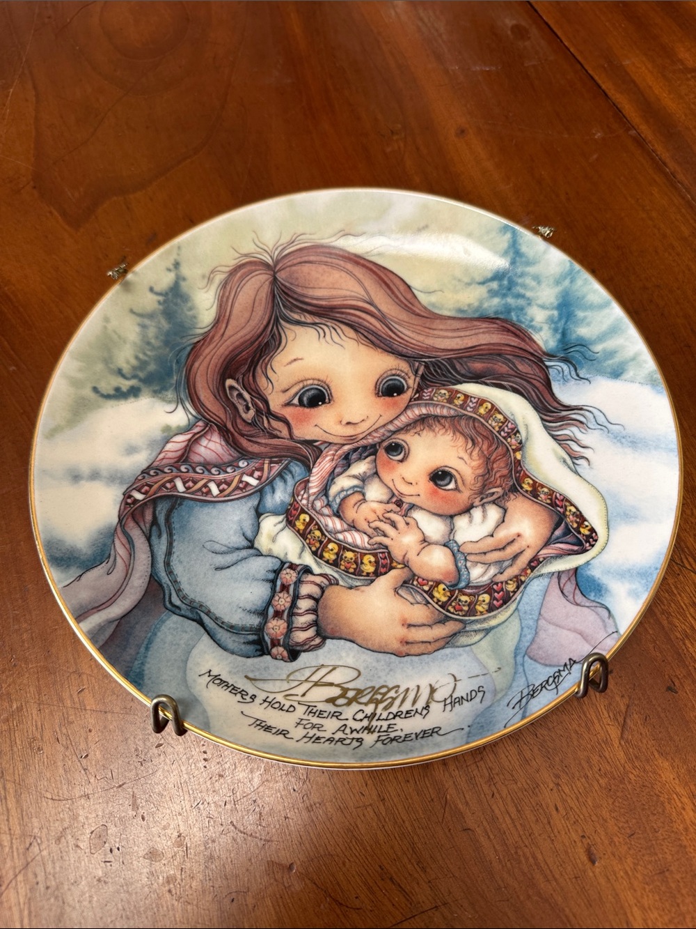 Jody Bergsma Porcelain Plate